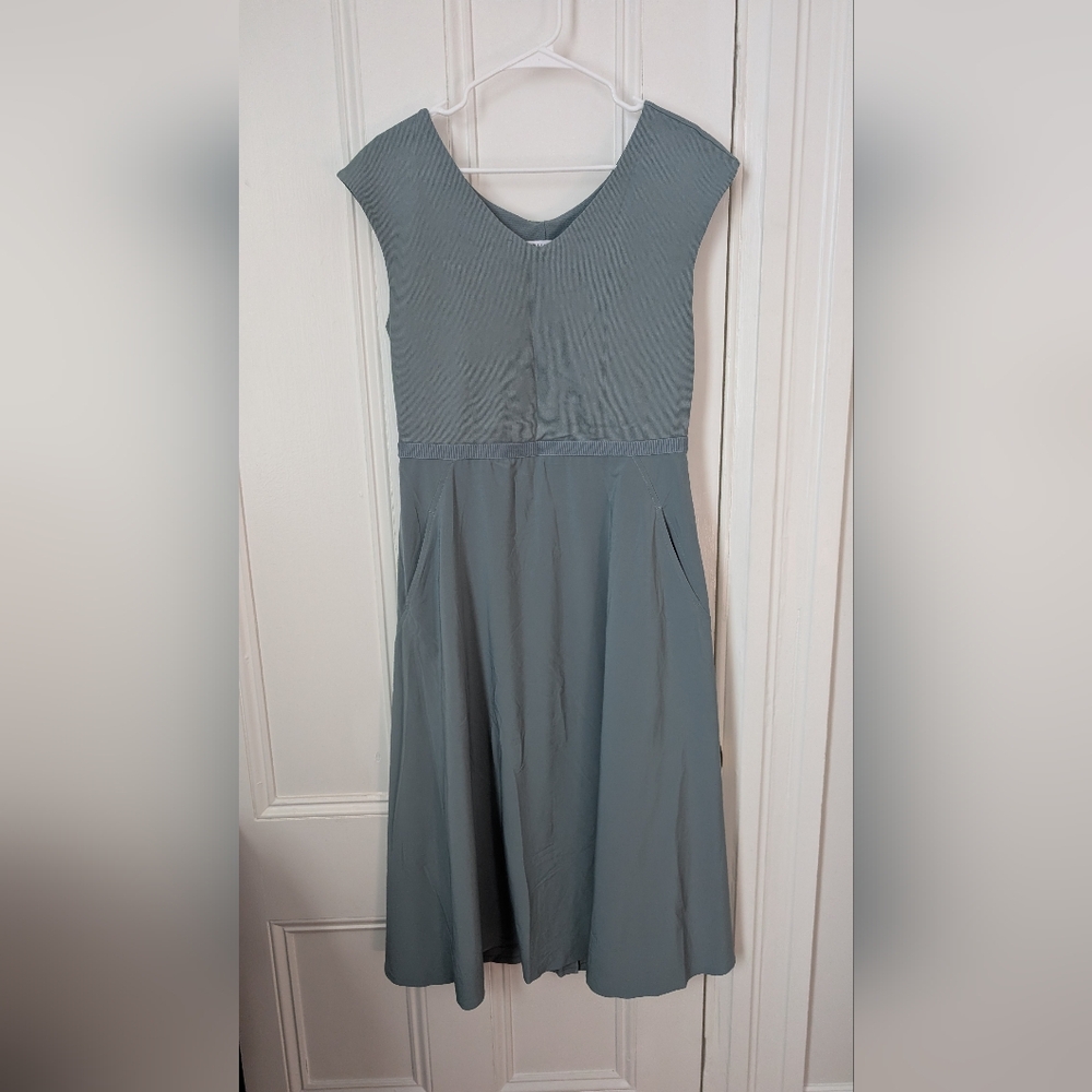 Athleta Blue Sleeveless Dress